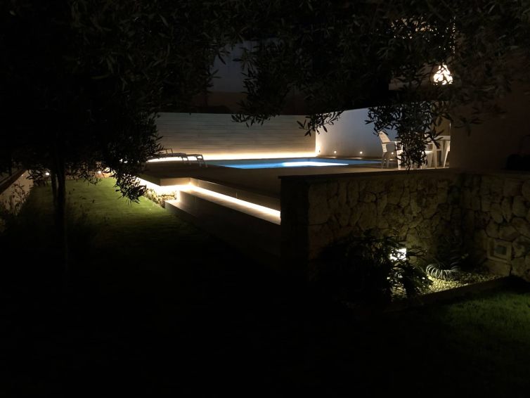 Instalaciones de electricidad - iluminación jardin